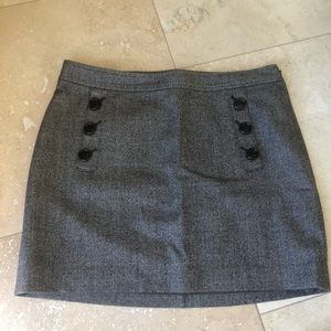 Banana Republic Wool Mini Skirt